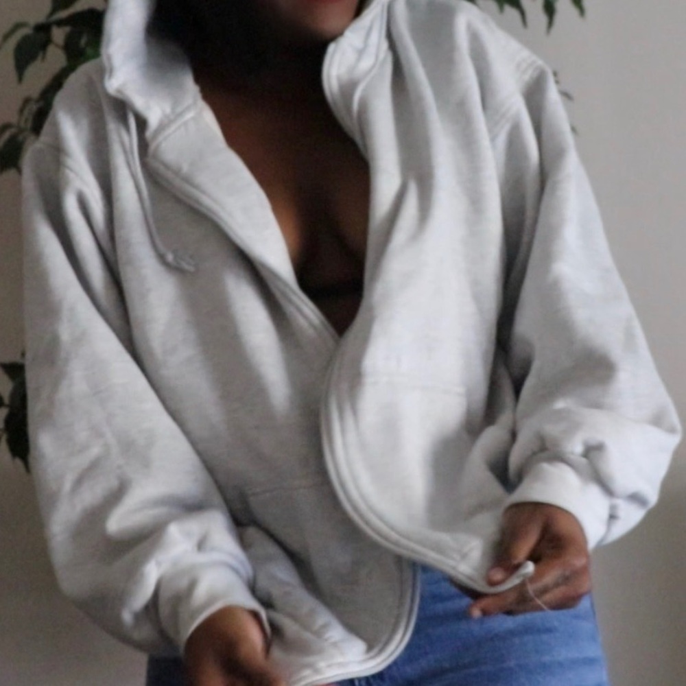 Oversized Hooded Jacket 🧶